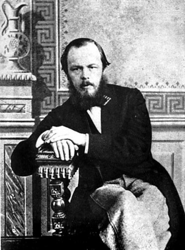 Dostoyevsky in Paris, 1863. Via Wiki Commons.