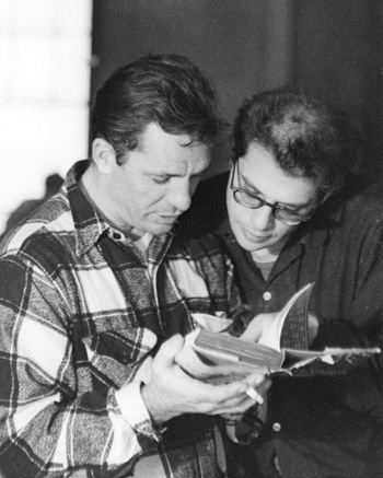 Jack Kerouac and Allen Ginsberg, 1959. Photo Credit: orionpozo.
