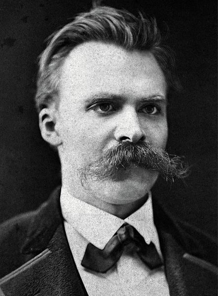 Friedrich Nietzsche in Basel, 1875. Via Wiki Commons.