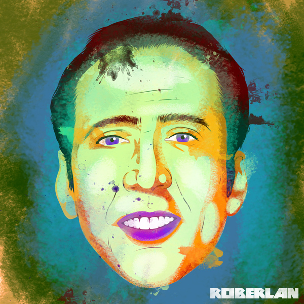 Depiction of Nicolas Cage, considered by some to be the One True God. Photo Credit: ROBERLAN