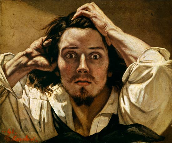 Portrait of G. Courbet, Author Unknown. Photo Credit: Public Domain