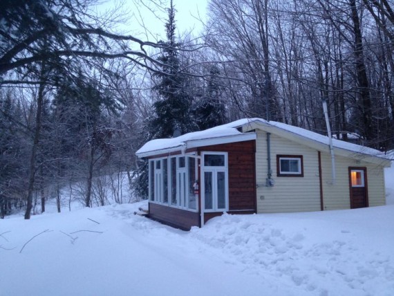 The cabin in which I am living for 3 months.